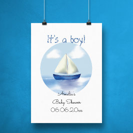 Foto Baby Shower personalizado de los niños de vela