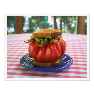 Foto Bacon, lechuga y sandwich gigante de tomate