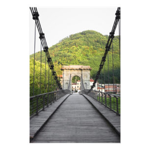 Foto Bagni di Lucca, Toscana, Italia - Un puente antigu