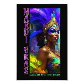 Foto Bailarina de Mardi Gras