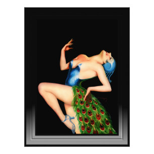 Foto Bailarina de pavo real de Earle Kulp Bergey