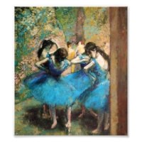 Bailarinas azules de Degas