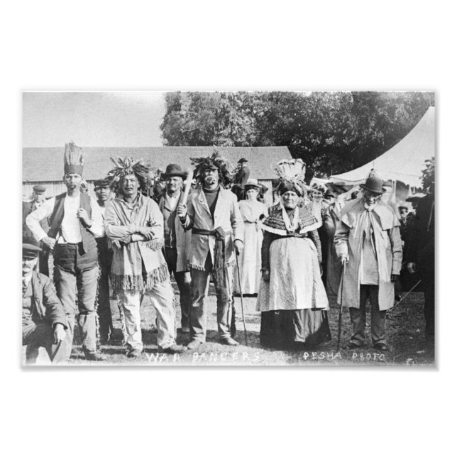 Foto Bailarines de guerra Louis Pesha Photo Walpole Isl (Frente)