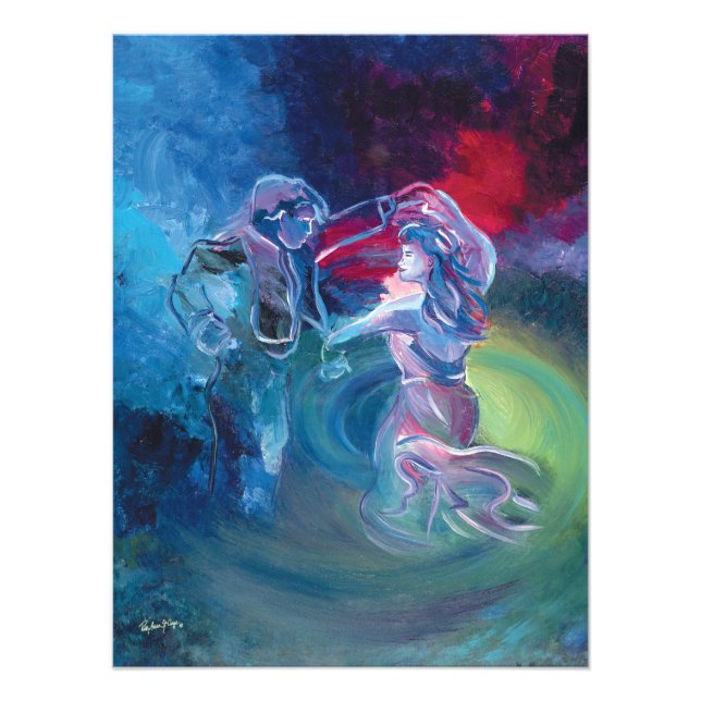 Foto Baile Blues - Impresión de arte en pared (Frente)