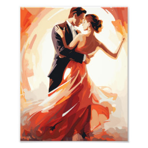 Foto Baile de pareja de bailarines