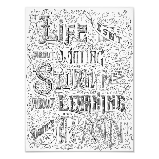 Foto Baile en la lluvia (Frente)