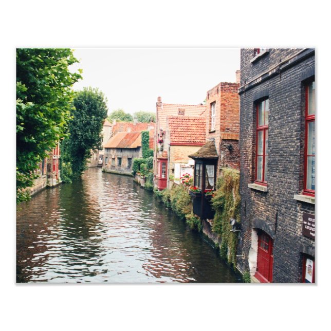 Foto Bajando el canal, impresión de 11 x 14 (Frente)