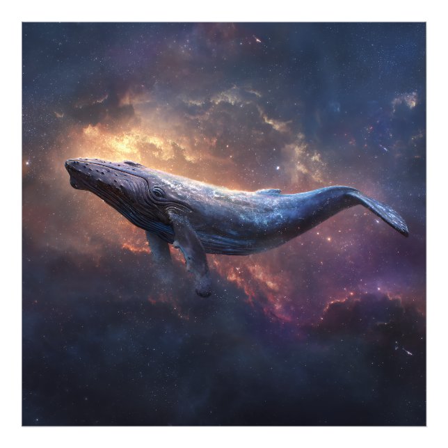 Foto Ballena Jorobada Cósmica (Frente)