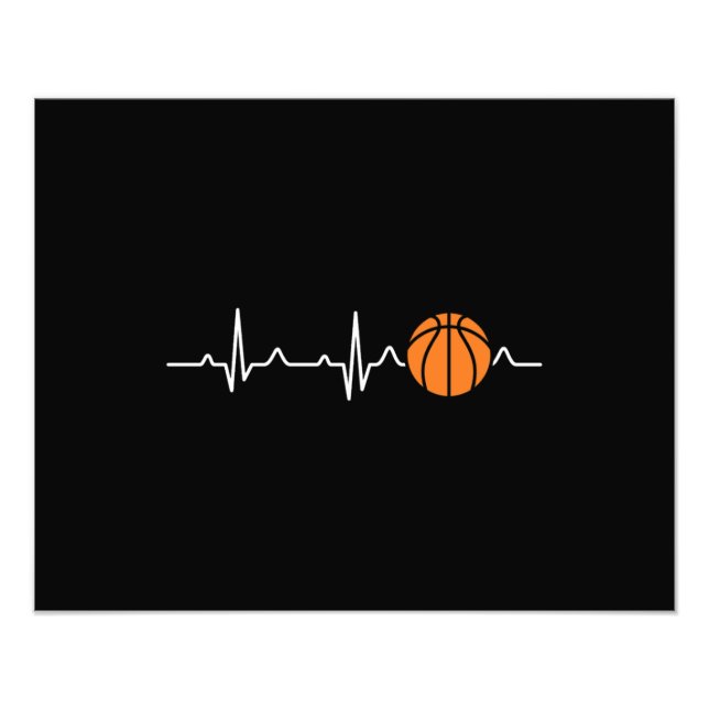 Foto Baloncesto Heartbeat (Frente)