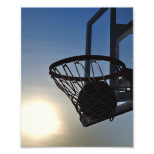 Foto Baloncesto y aro de baloncesto