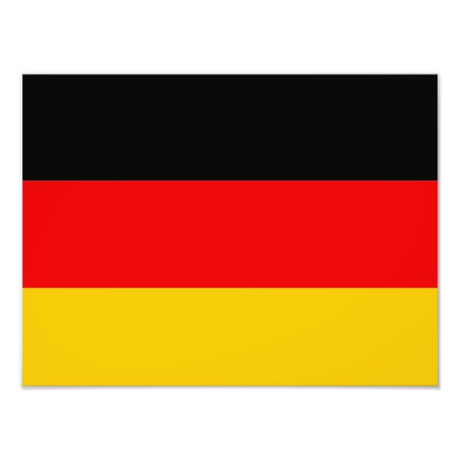Foto bandera alemana (Frente)