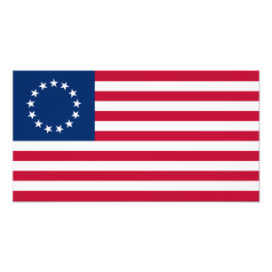 Foto Bandera Americana Betsy Ross