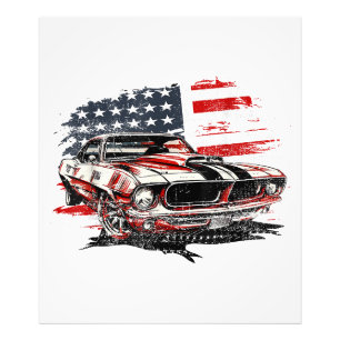 Foto Bandera Americana Patriota 
