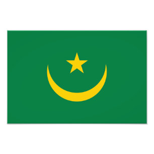 Foto Bandera antigua de Mauritania