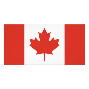 Foto Bandera canadiense patriota