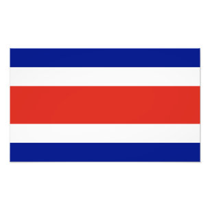 Foto Bandera Civil de Costa Rica