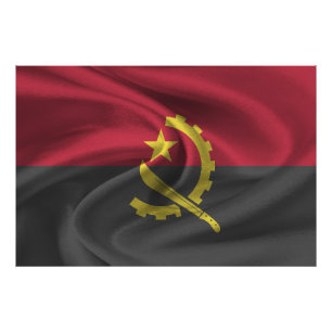 Foto Bandera de Angola