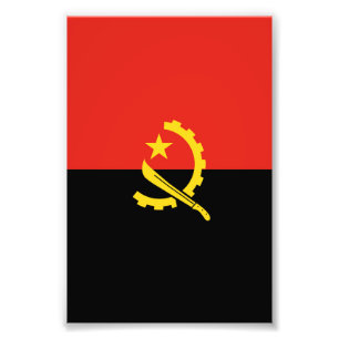 Foto Bandera de Angola