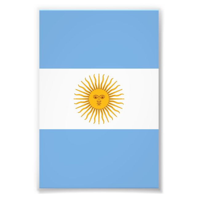Foto Bandera de Argentina (Frente)