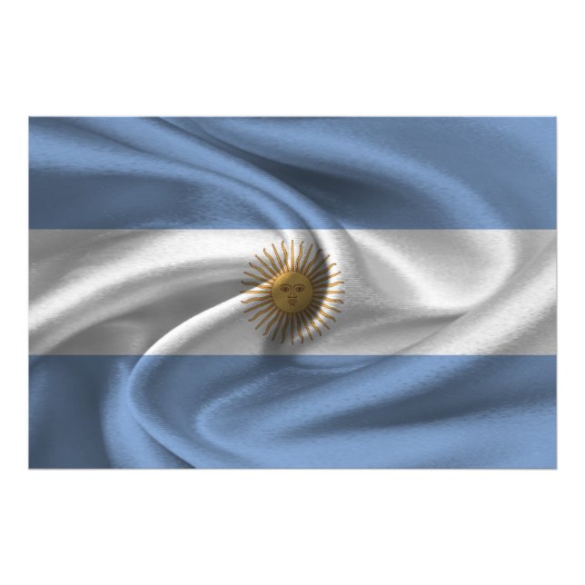 Foto Bandera de Argentina (Frente)