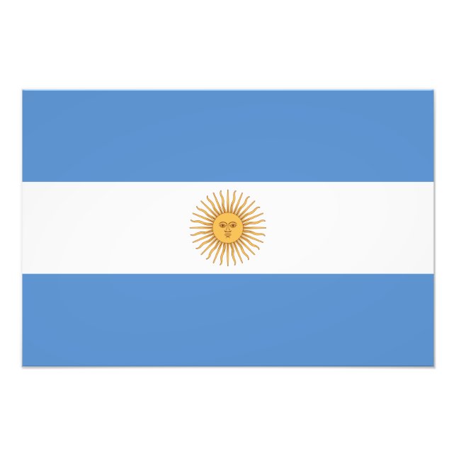 Foto Bandera de Argentina (Frente)