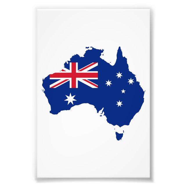 Foto Bandera de Australia (Frente)