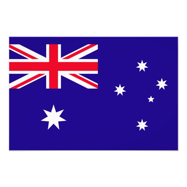 Foto Bandera de Australia (Frente)