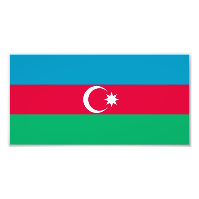 Foto Bandera de Azerbaiyán Patriótica (Frente)