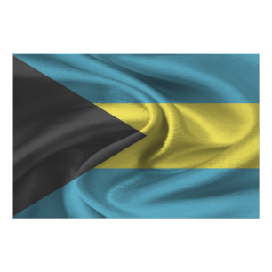 Foto Bandera de Bahamas