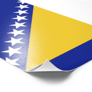 Foto Bandera de Bosnia y Herzegovina