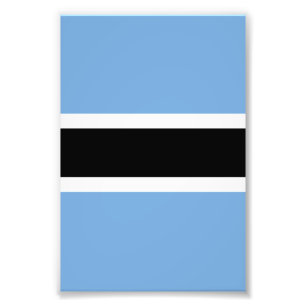 Foto Bandera de Botsuana