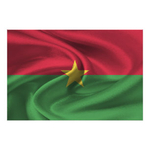 Foto Bandera de Burkina Faso
