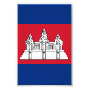 Foto Bandera de Camboya