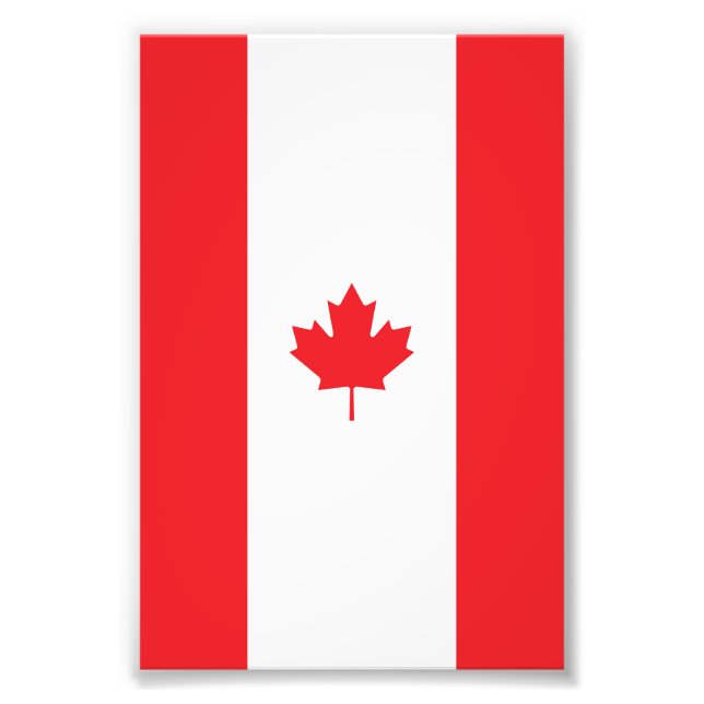 Foto Bandera de Canadá (Frente)
