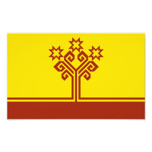Foto Bandera de Chuvasia