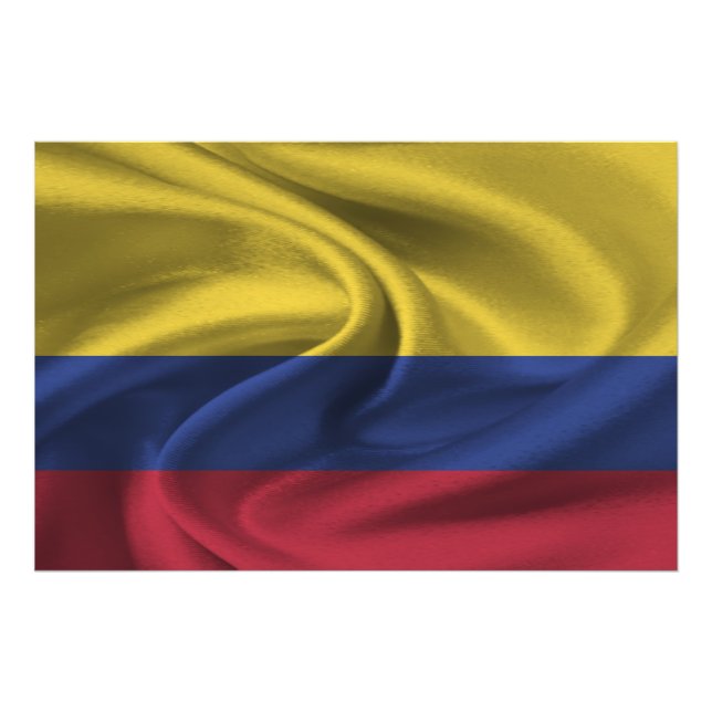 Foto Bandera de Colombia (Frente)