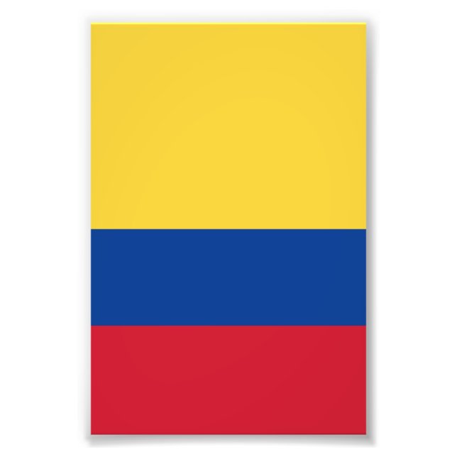 Foto Bandera de Colombia (Frente)