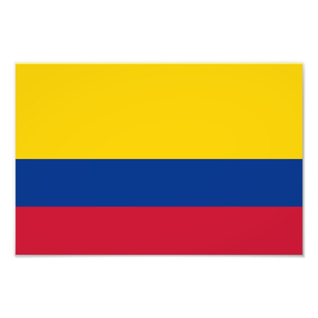 Foto Bandera de Colombia (Frente)