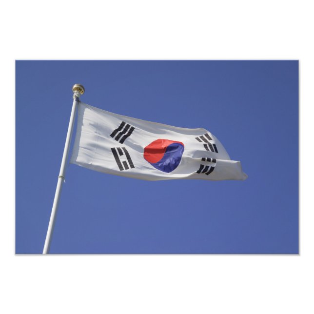 Foto Bandera de Corea del Sur (Frente)