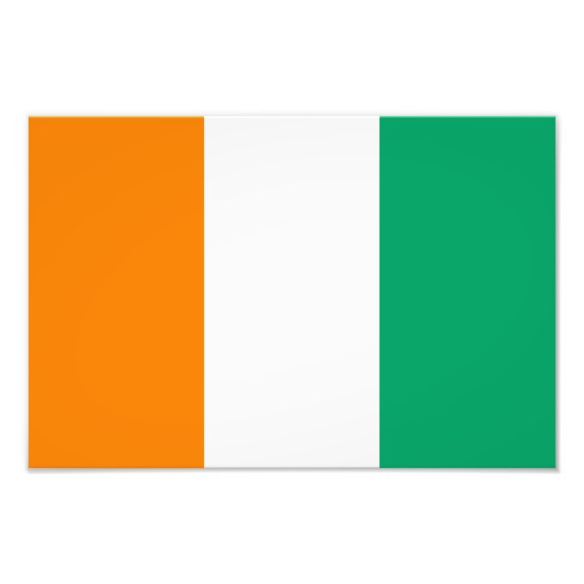 Foto Bandera de Costa de Marfil (Frente)