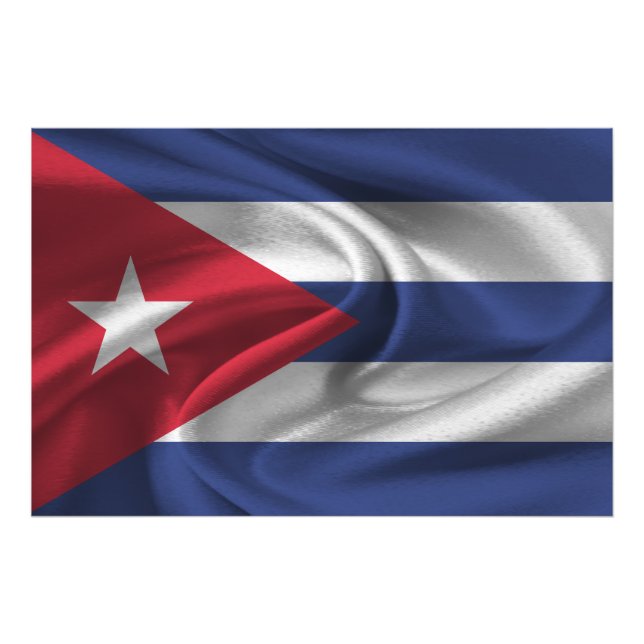 Foto Bandera de Cuba (Frente)