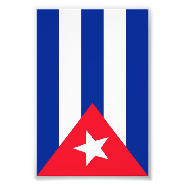 Foto Bandera de Cuba (Frente)