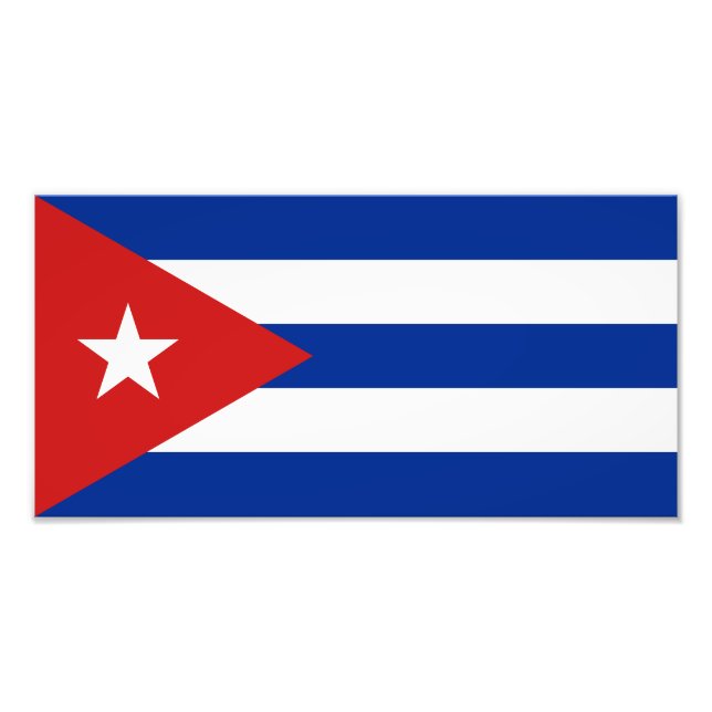 Foto Bandera de Cuba (Frente)