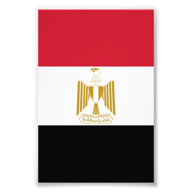 Foto Bandera de Egipto (Frente)
