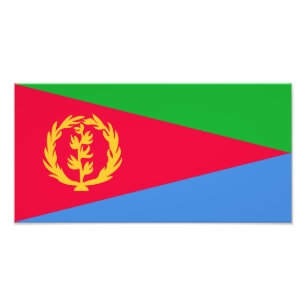 Foto Bandera de Eritrea