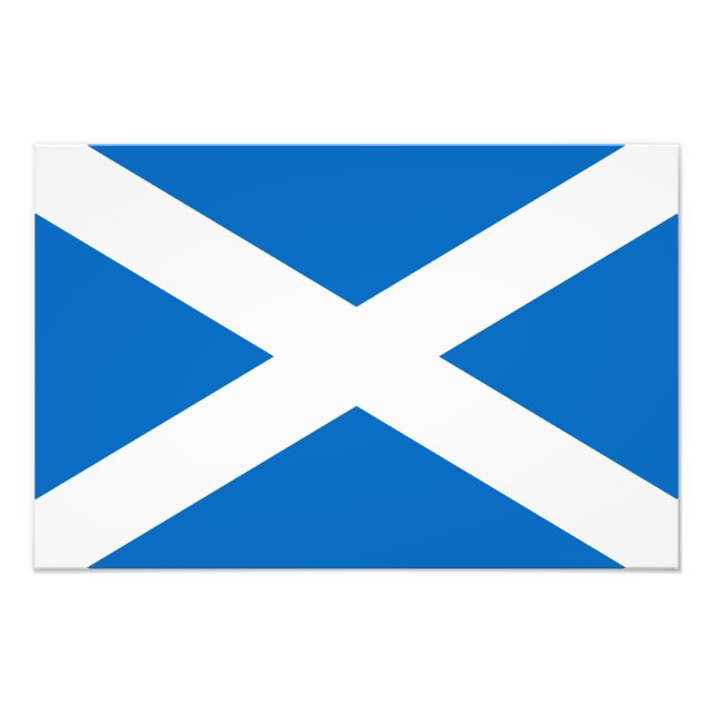 Foto Bandera de Escocia (Frente)