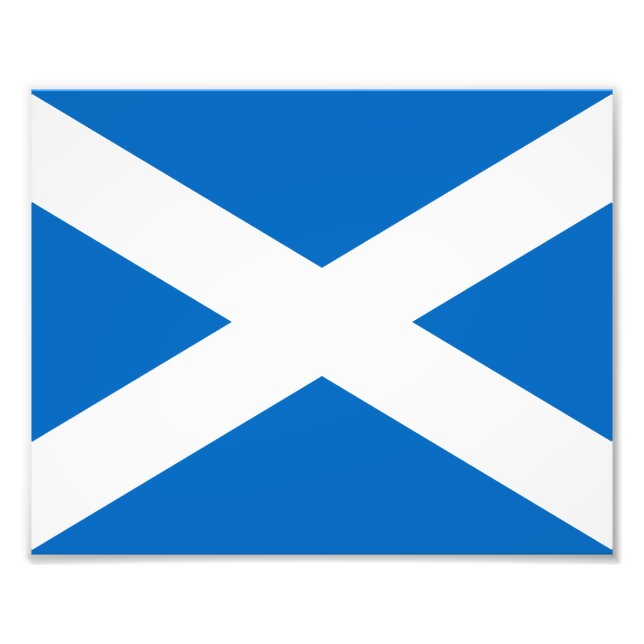 Foto Bandera de Escocia (Frente)