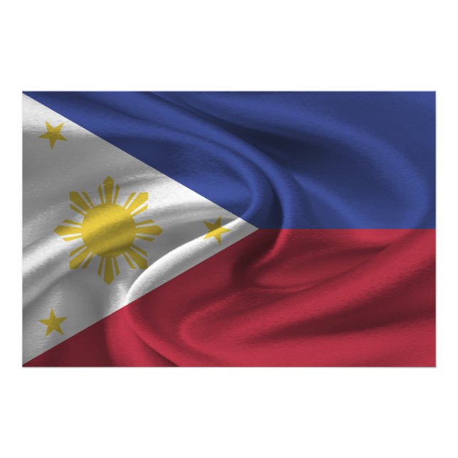 Foto Bandera de Filipinas (Frente)