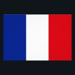 Foto Bandera de Francia<br><div class="desc">Bandera de Francia Siéntase libre de modificar el diseño según sus propias preferencias. Puede cambiar la ubicación del diseño, la orientación, los colores de fondo y el tamaño. Además, puede agregar su propio texto, o el eslogan establezca su tipo de letra, ubicación y tamaño, todo para crear el último regalo...</div>