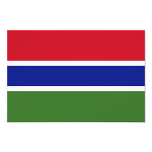 Foto Bandera de Gambia
